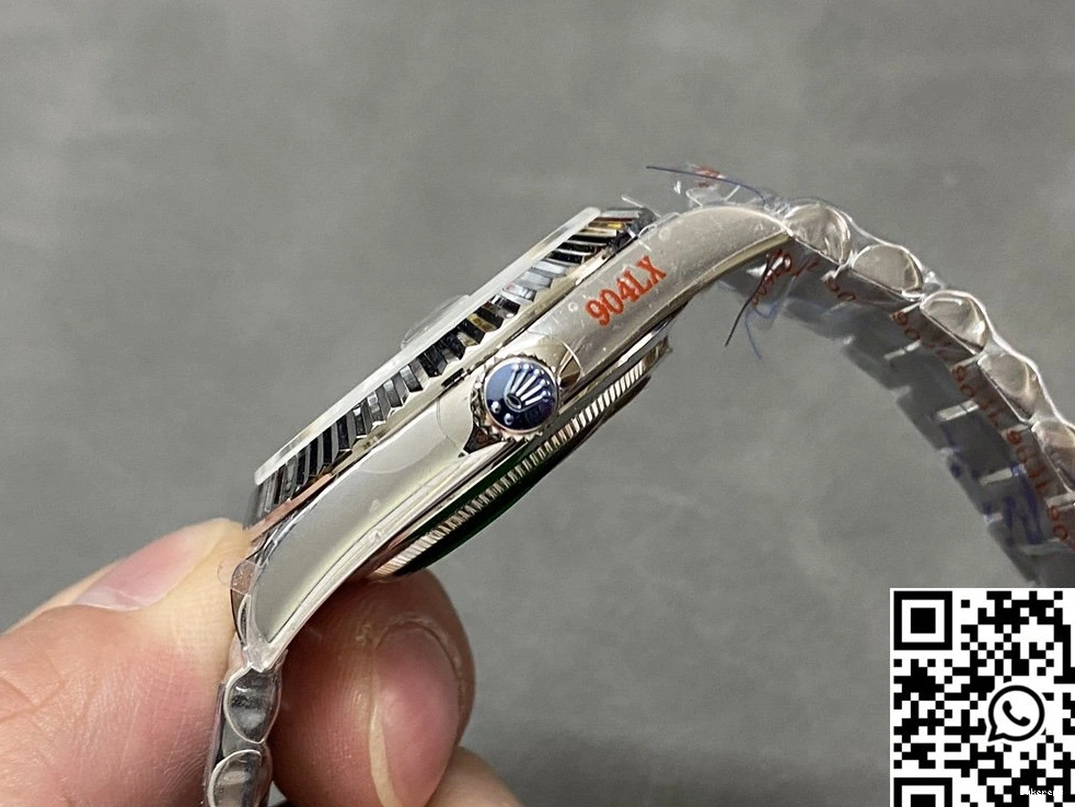 Dial Day 228239-0076 QF Steel Rolex Deep Factory Tungsten Blue v5 Date 0319